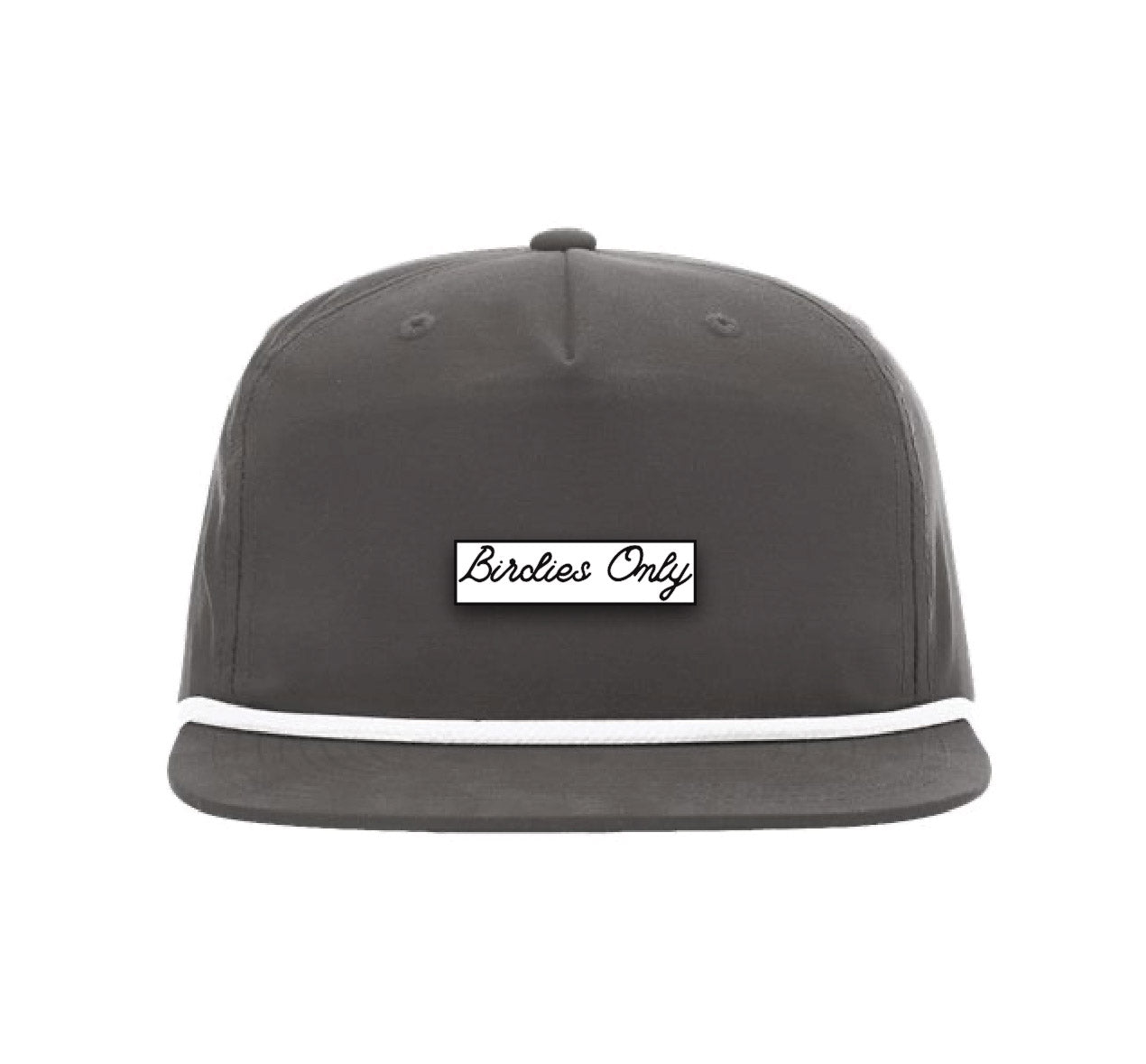The Clubhouse Hat - Graphite/White